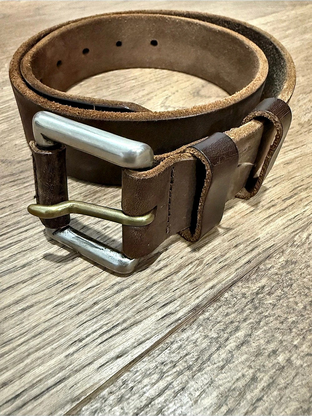 Banana Republic Leather Belt in Brown